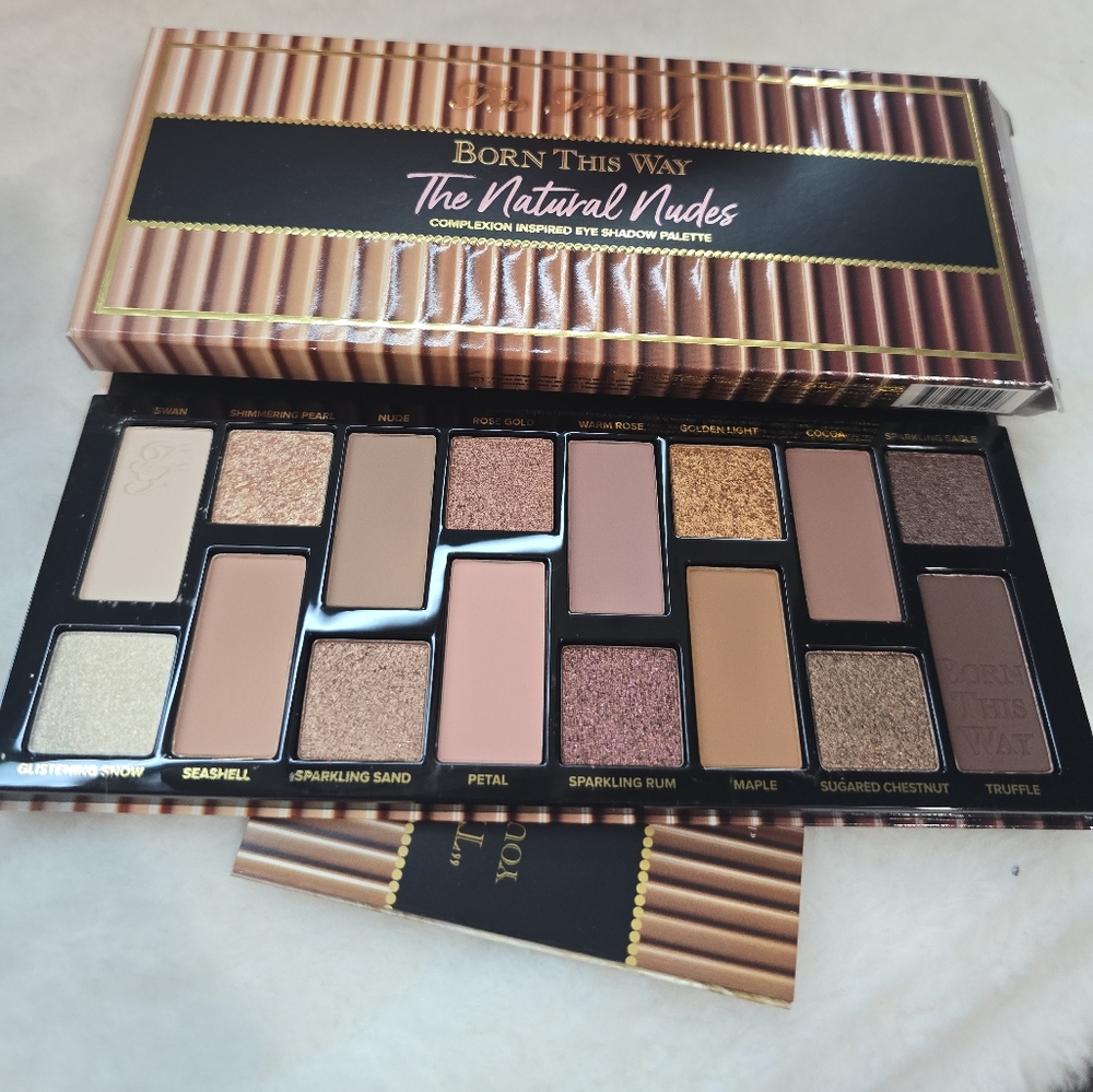 Too Faced Natural Nudes Eyeshadow Palette - Cream, Gold, Brown Shades